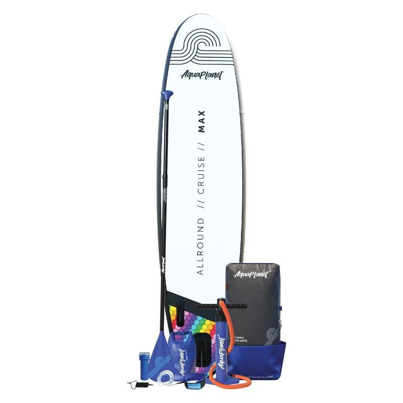 AQUAPLANET Kit Paddle Gonflable - Max Arc-en-ciel – Image 3
