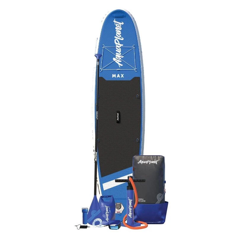 AQUAPLANET Kit Paddle Gonflable - Max Bleu â Image 2