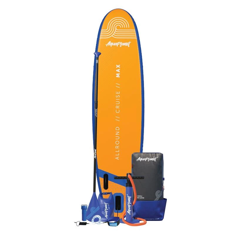 AQUAPLANET Kit Paddle Gonflable - Max Orange â Image 3