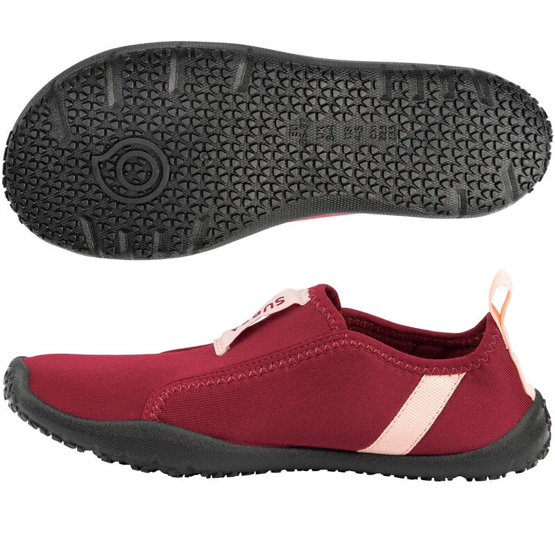 Chaussures Aquatiques élastiques Adulte - Aquashoes 120 Rouge – Image 10