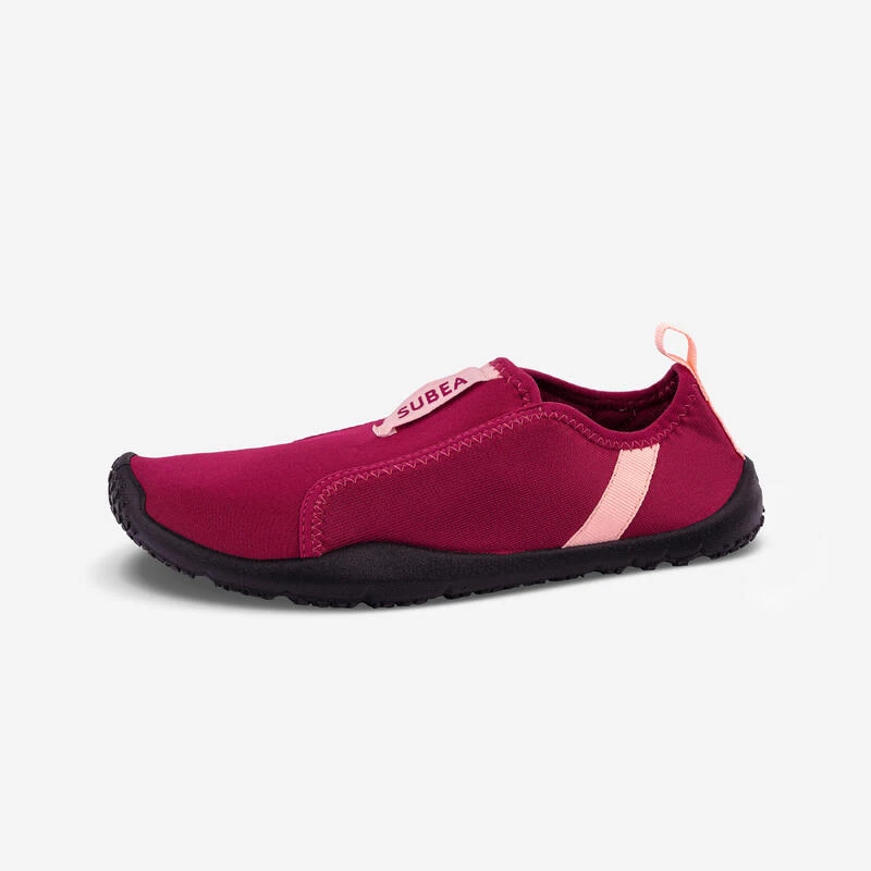 Chaussures Aquatiques élastiques Adulte - Aquashoes 120 Rouge