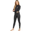 Billabong Combinaison De Surf 4/3mm Zip Dos - Noir - Launch - Femme