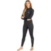 Billabong Combinaison De Surf 5/4mm Zip Dos - Noir - Launch - Femme