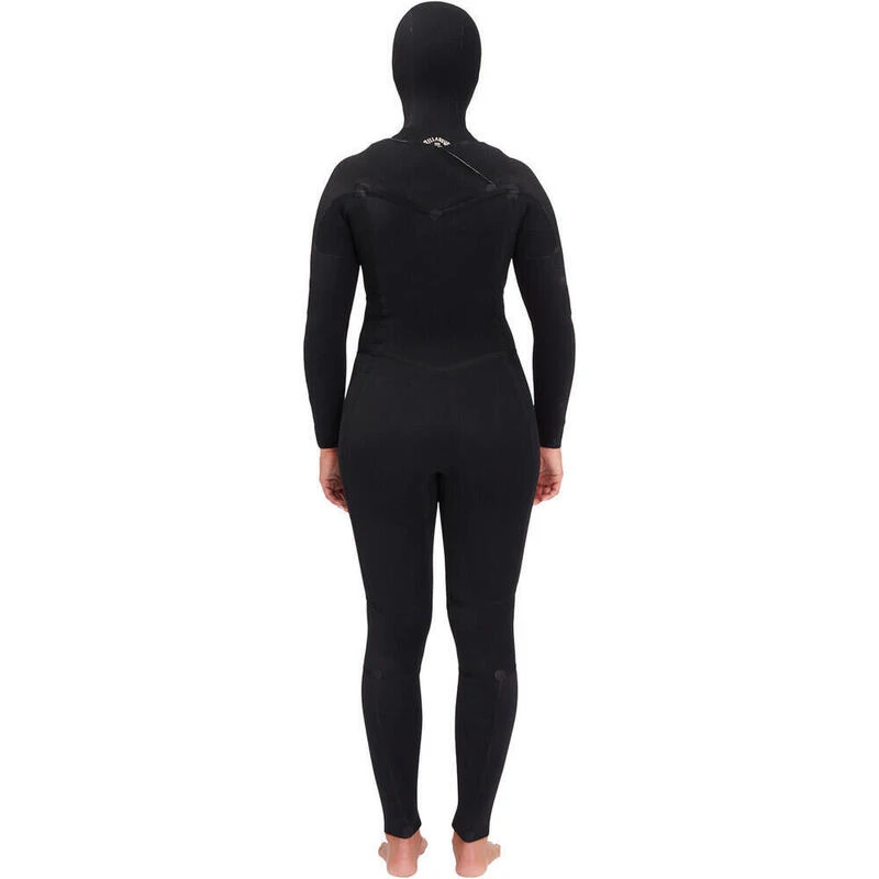 Billabong Combinaison De Surf Salty Dayz 4/3mm - Zip Poitrine - Noir Dames â Image 5