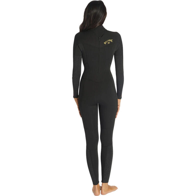 Billabong Combinaison De Surf Synergy 5/4mm - Zip Au Dos - Noir Femmes â Image 2