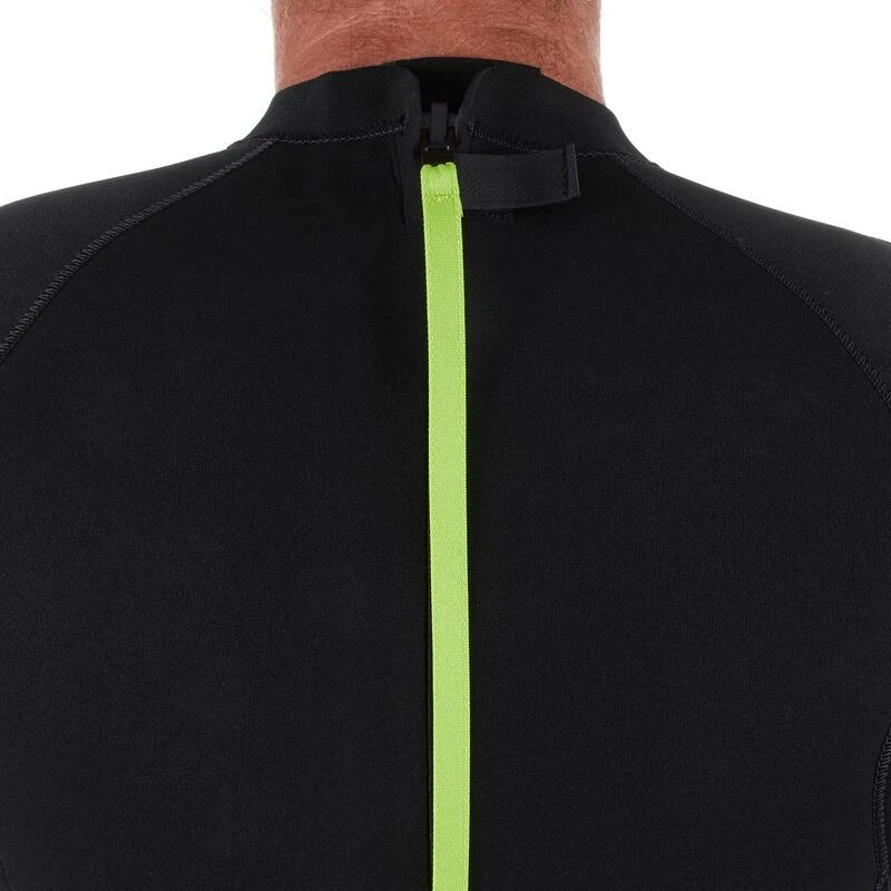 Combinaison SURF 100 Néoprène 4/3 Mm Homme Noire – Image 4