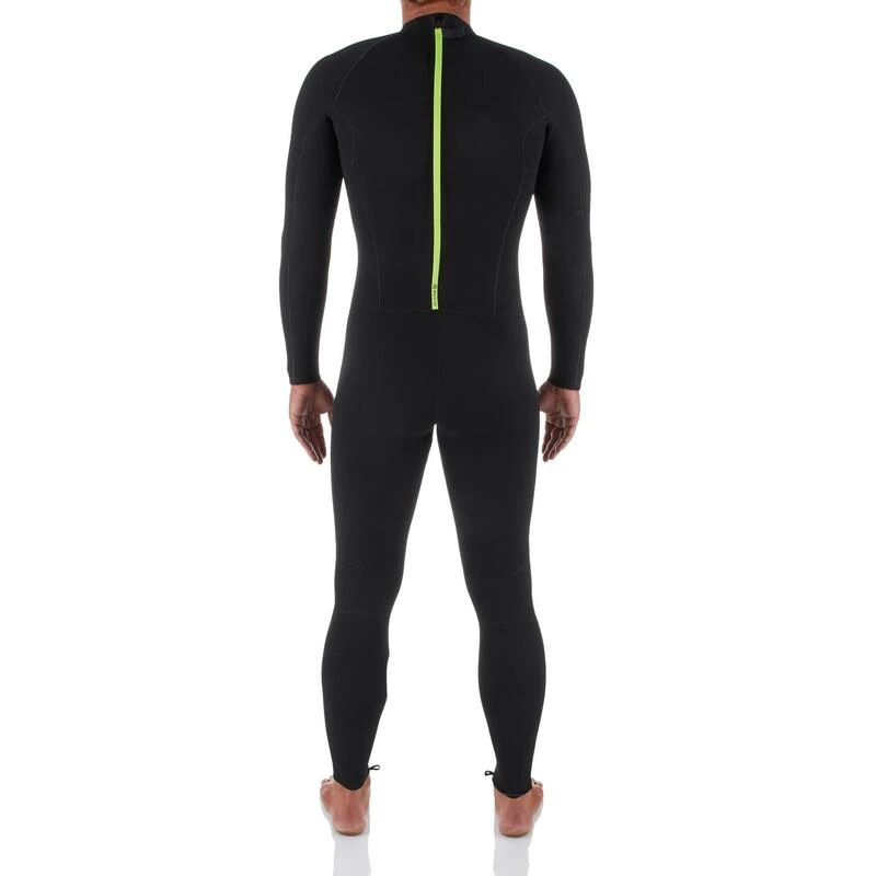 Combinaison SURF 100 Néoprène 4/3 Mm Homme Noire – Image 5