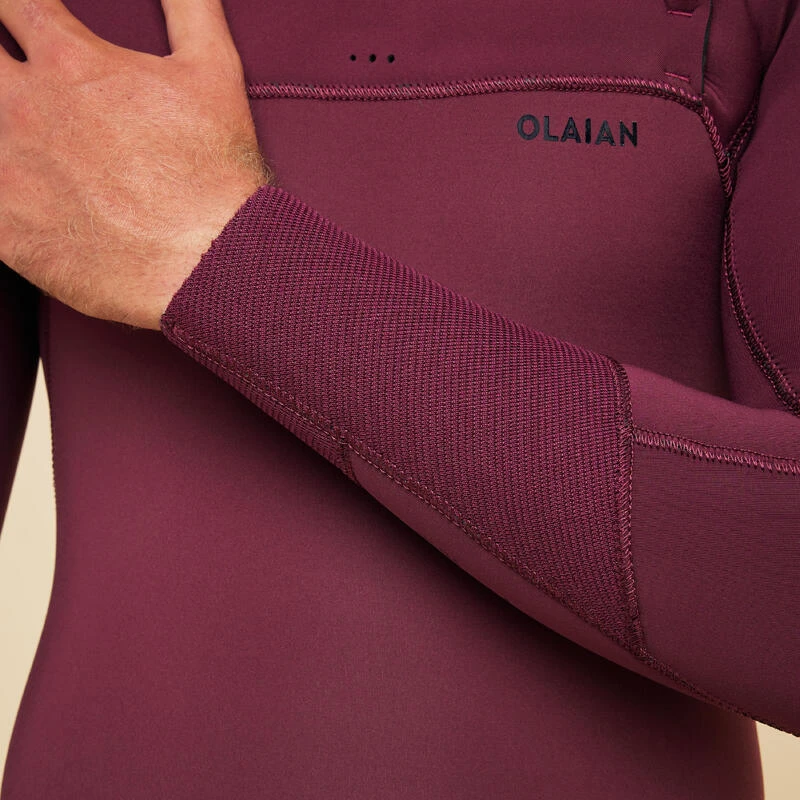 Combinaison Surf Néoprène 4/3 Mm Homme - 900 Bordeaux – Image 5