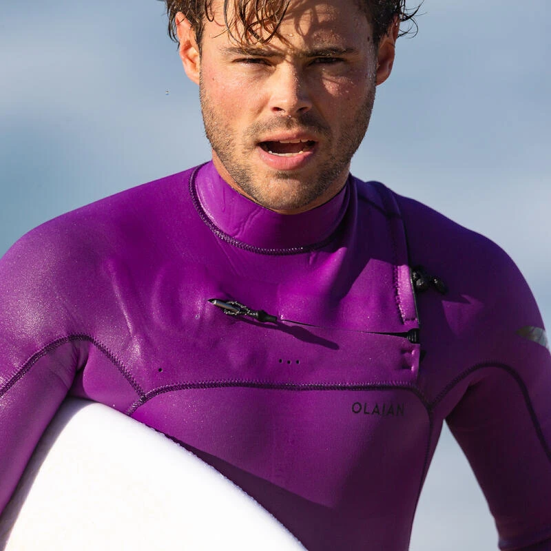 Combinaison Surf Néoprène 4/3 Mm Homme - 900 Fuchsia – Image 3