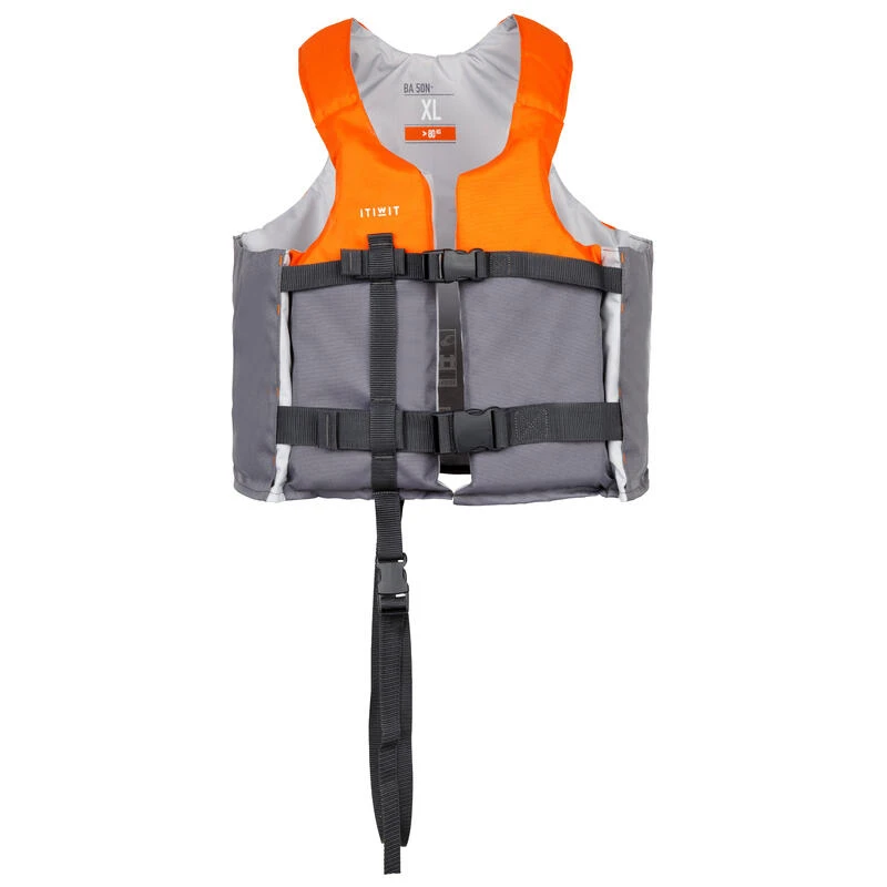 Gilet Aide à La Flottaison 50N+ Orange Kayak Stand Up Paddle Dériveur – Image 4