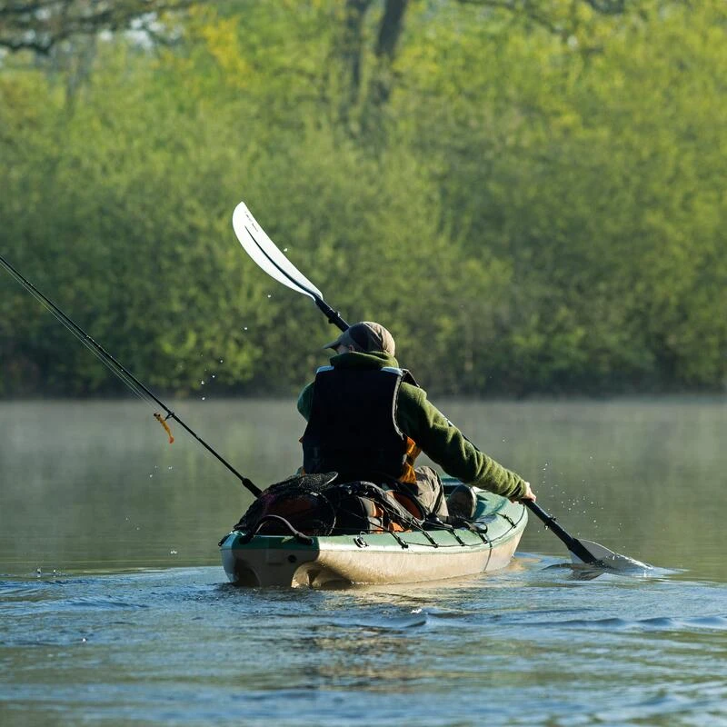 TAHE Kayak Rigide De Randonnée/pêche - Java Fishing Vert – Image 6