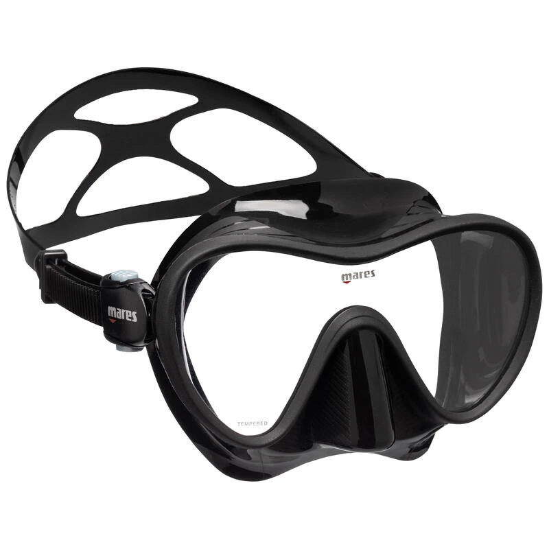Mares Kit De Snorkeling Palmes Masque Et Tuba - Kit Tropical Noir Et Blanc â Image 2