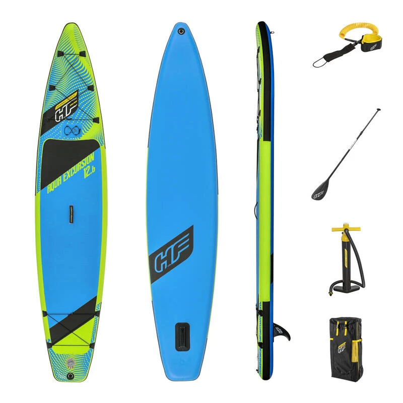 Bestway Kit Paddle Sup Gonflable Aqua Excursion Tech 3,81Â m