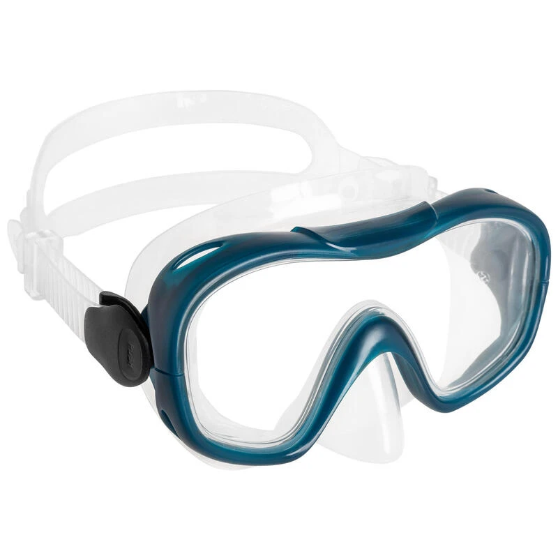 Kit PlongĂ©e Palmes Masque Et Tuba Snorkeling SNK 500 Adulte Bleu â Image 3
