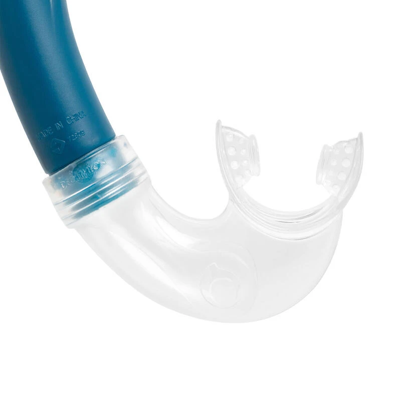 Kit PlongĂ©e Palmes Masque Et Tuba Snorkeling SNK 500 Adulte Bleu â Image 9