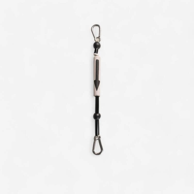 LEASH D'AILE De KITESURF COURT 40 Cm - Noir