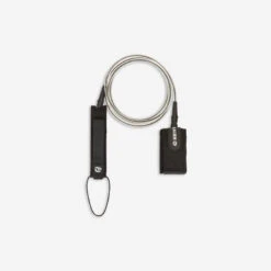 Leash Surf 7' (210 Cm) Diamètre 7 Mm Noir