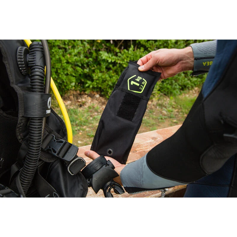 Lest De PlongĂ©e Sous-marine En Grenaille De Plomb Souple De 1 Kg â Image 2