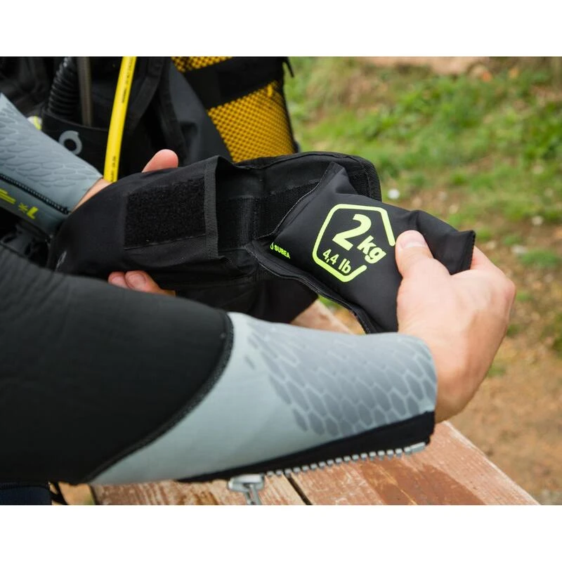 Lest De PlongĂ©e Sous-marine En Grenaille De Plomb Souple De 2 Kg â Image 2