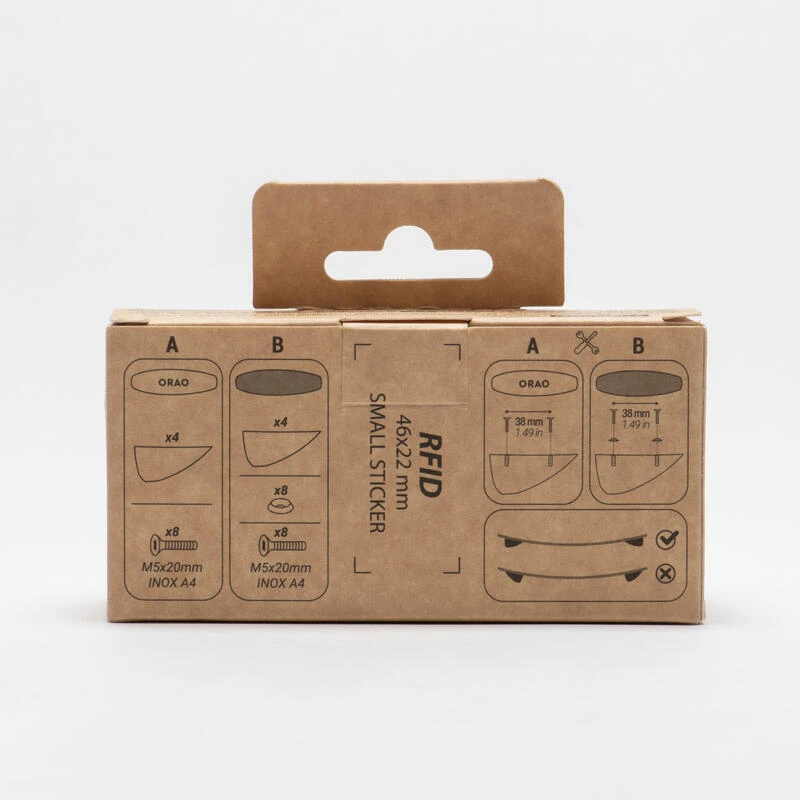 LOT De 4 AILERONS UNIVERSELS Pour PLANCHE DE KITESURF Type TWIN TIP â Image 3