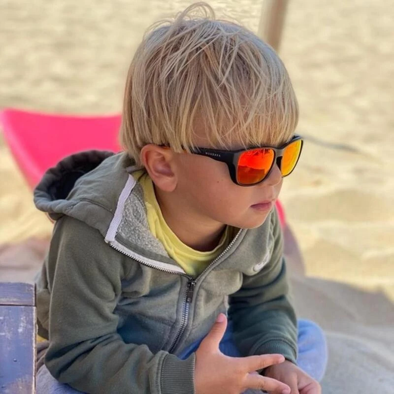 Lunettes De Soleil EAGLE Noir Mat Et Orange, CX ORANGE - Cat.3 - MUNDAKA â Image 4