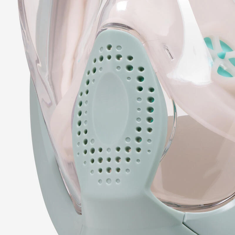 Masque Easybreath+ De Surface Valve Acoustique Adulte - 540 Kaki Clair Rose â Image 5