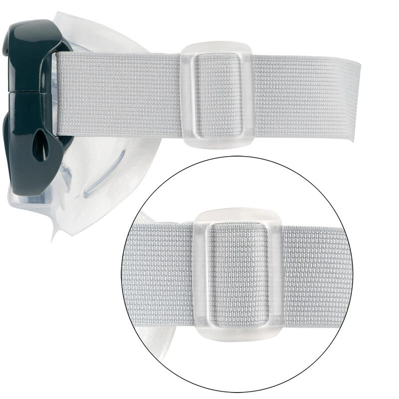 Masque PlongĂ©e Enfant - 100 Gris Perle â Image 7