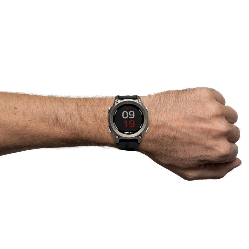 Ordinateur De PlongĂ©e Mares Sirius Noir Gris â Image 9