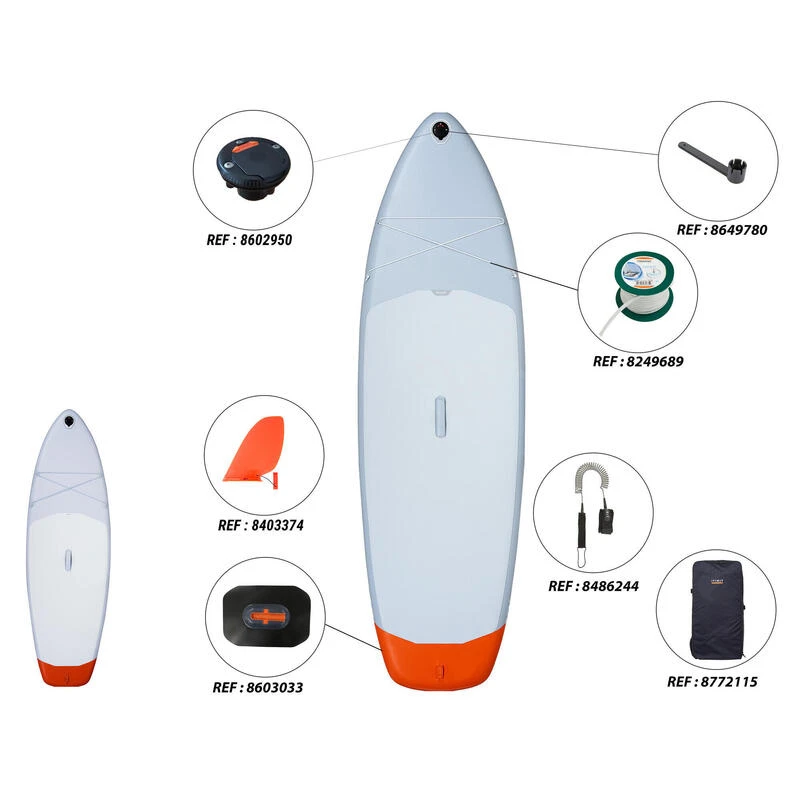 Pack De Stand Up Paddle Gonflable (10'/35"/6") - 1 Ou 2 Personnes Jusqu'à 130kg – Image 5