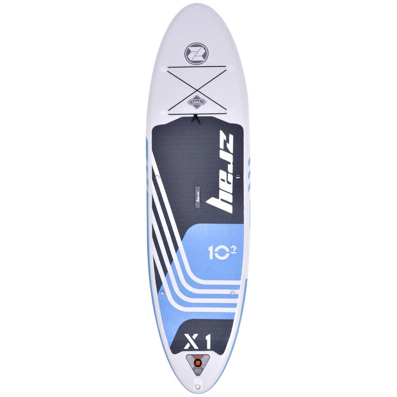 PACK (PLANCHE, POMPE, PAGAIE) STAND UP PADDLE GONFLABLE Zray SUP X-Rider X1 10'2 â Image 2