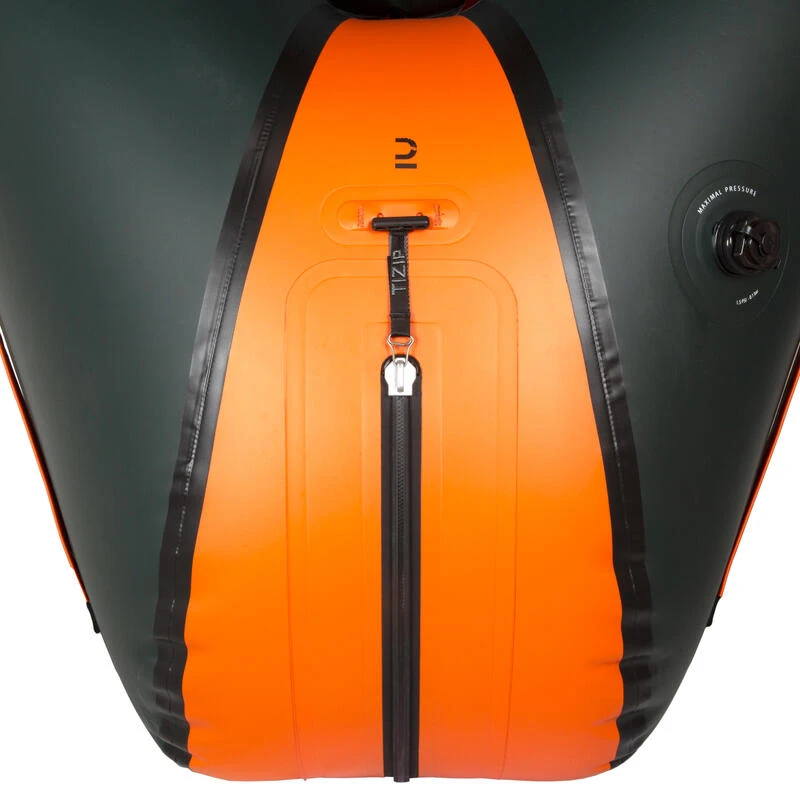 Packraft 500 Kayak Gonflable TPU Rivière 1 Place Zip étanche - PR500 – Image 8