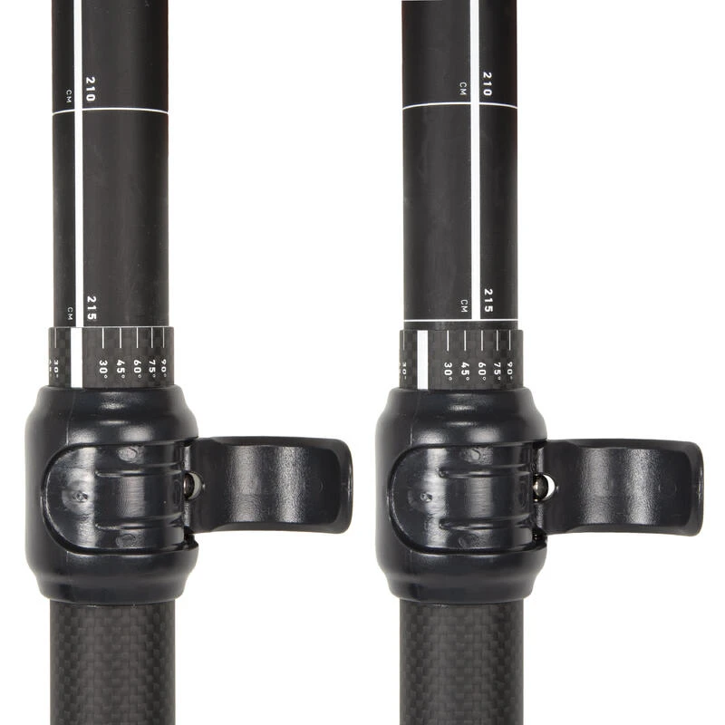 Pagaie De Kayak/packraft Carbone-plastique Démontable-réglable 5 Parties 195-215 – Image 9