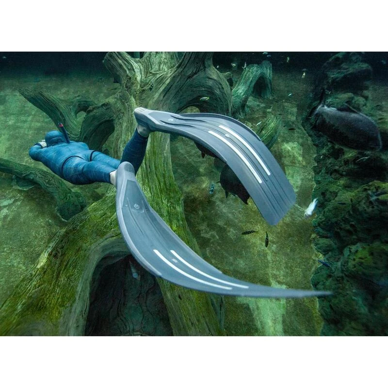Palmes Apnée Freediving FRD 500 Gris Tempête – Image 2