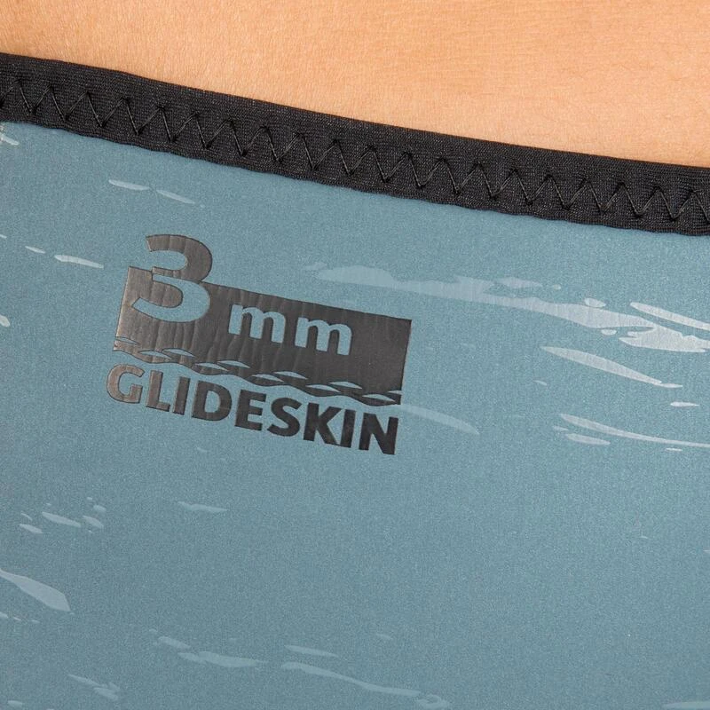 Pantalon De Combinaison D'apnée Freediving Néoprène 3mm FRD900 Gris Vert – Image 7