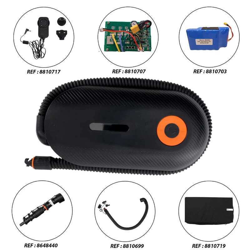 Pompe Ă©lectrique Ultra Rapide 0-20 PSI 13,8V-10A Pour Stand Up Paddle Et Kayak â Image 4