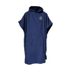 Poncho De Bain Adulte 100% Coton Football Paris - Logo