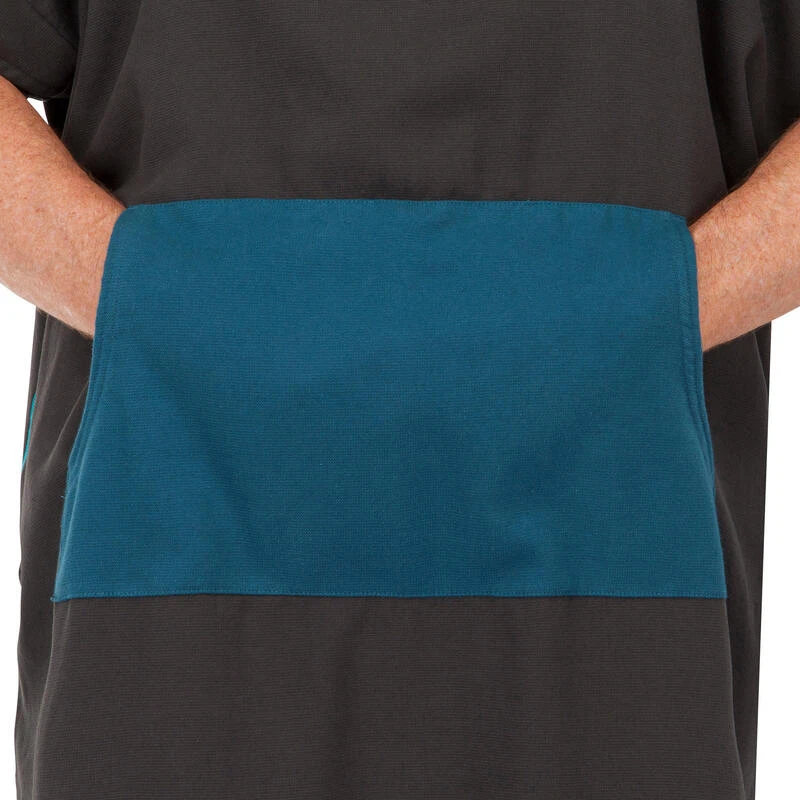 PONCHO SURF 500 ADULTE Noir â Image 8