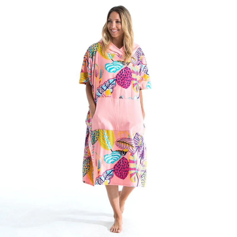 PONCHO SURF 500 ADULTE Print Cala â Image 2