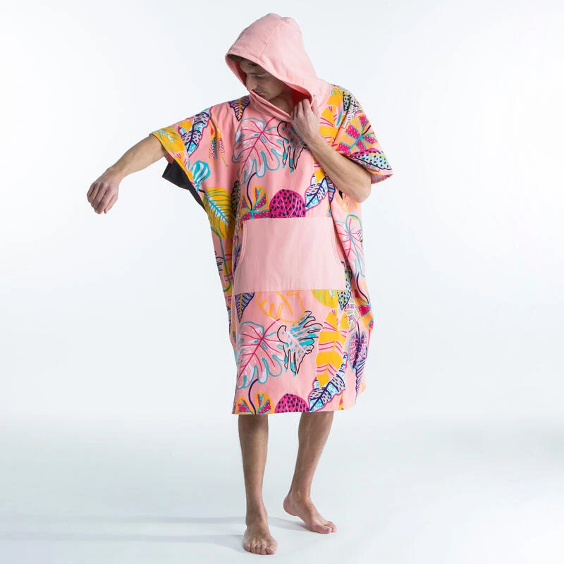 PONCHO SURF 500 ADULTE Print Cala â Image 6