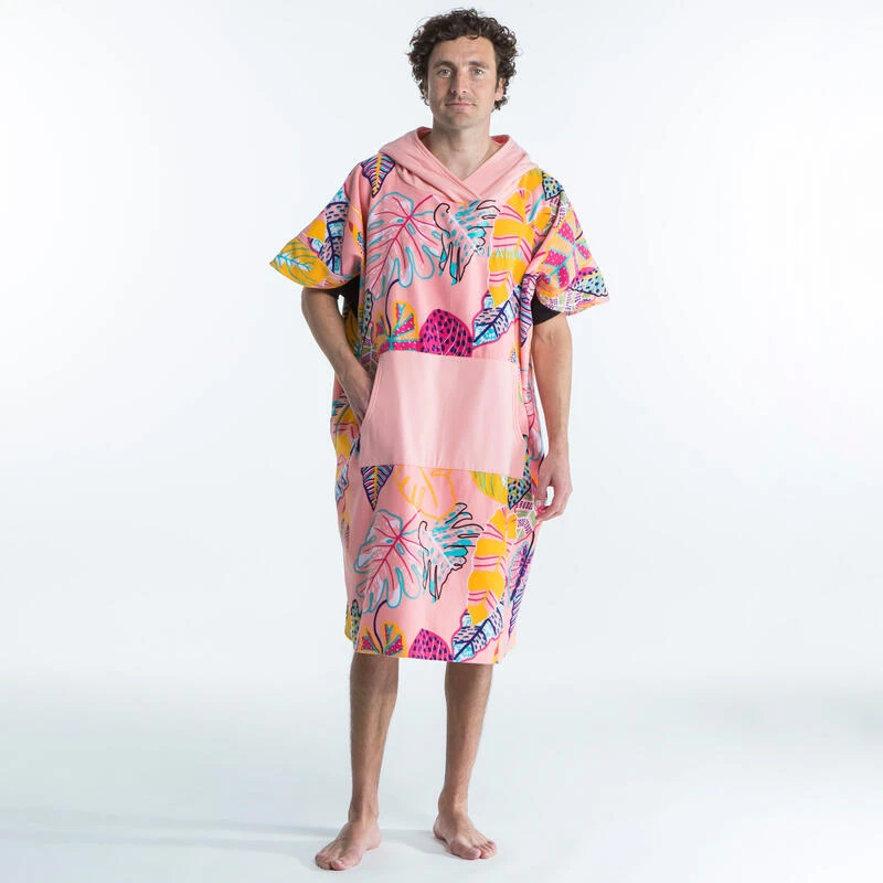 PONCHO SURF 500 ADULTE Print Cala â Image 7