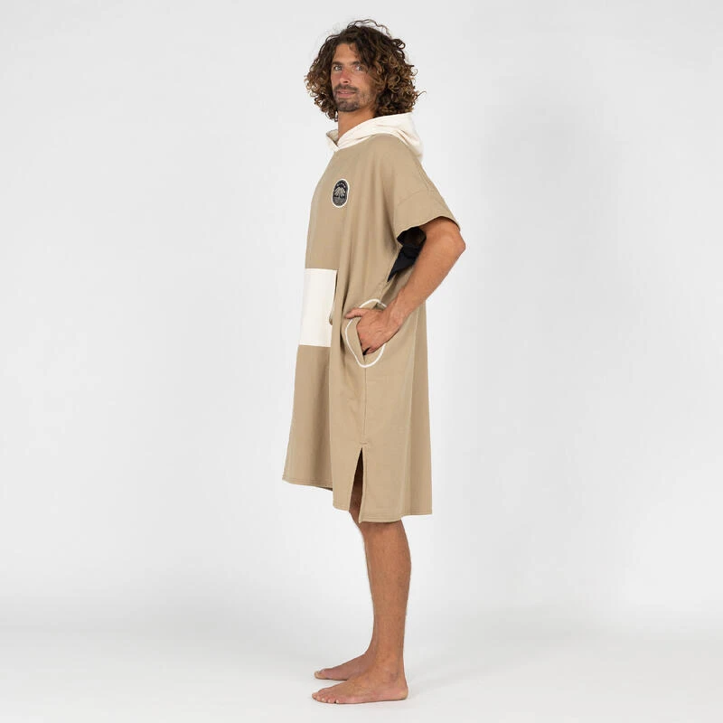Poncho Surf Adulte - 500 Sable â Image 5