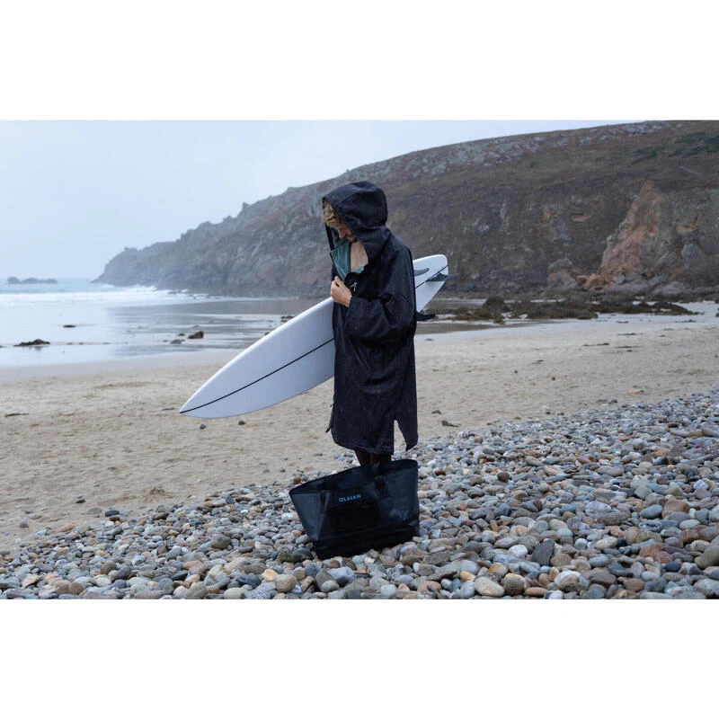 Poncho Surf Adulte - 950 Noir â Image 10