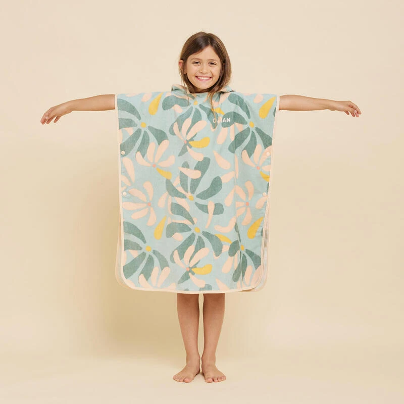 Poncho Surf Enfant 110 Ă 135 Cm - 500 Flow â Image 2