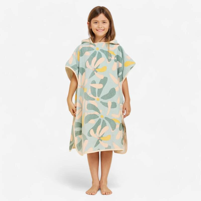 Poncho Surf Enfant 110 Ă 135 Cm - 500 Flow