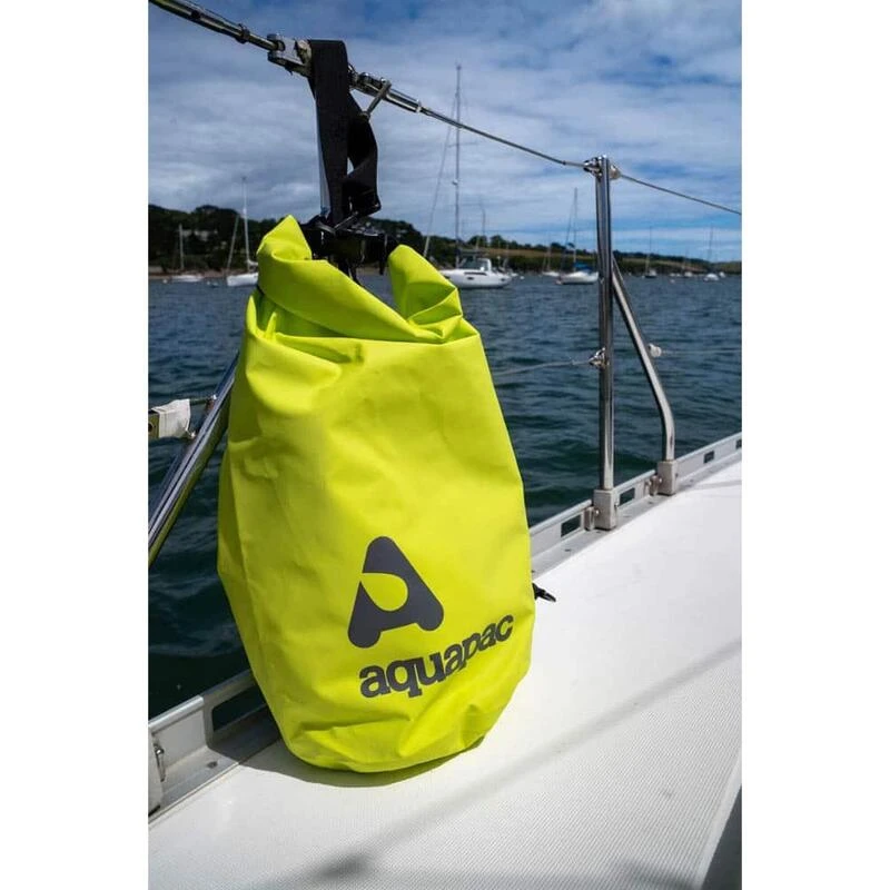 Aquapac Sac étanche 25L Heavyweight Avec Bandoulière Vert Acide – Image 6
