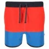 Regatta Short De Bain SERGIO Enfant (Rouge Vif / Bleu Vif)
