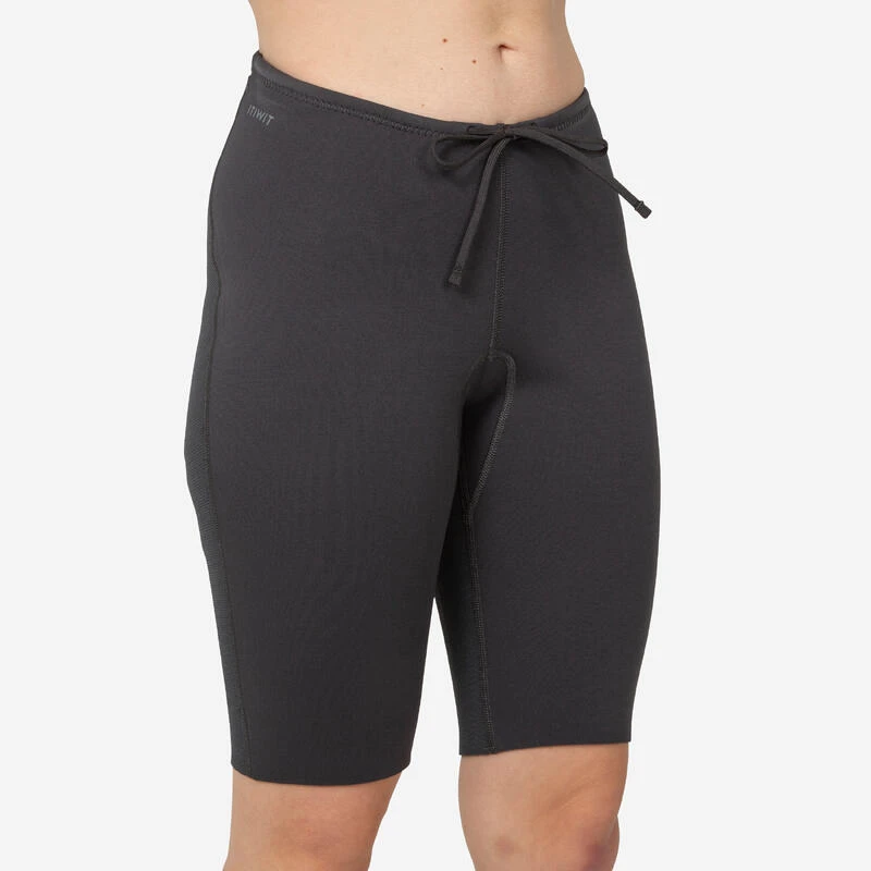 Short En Néoprène 2mm De Canoë Kayak Et Stand Up Paddle Femme – Image 3
