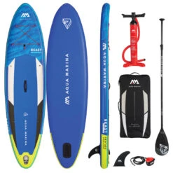 Aqua Marina Stand Up Paddle Gonflable â Beast 10'6" 15cm D'Ă©paisseur Avec Pompe, Pagaie,