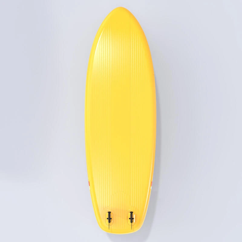 STAND UP PADDLE GONFLABLE DEBUTANT COMPACT S BLANC - JAUNE â Image 8