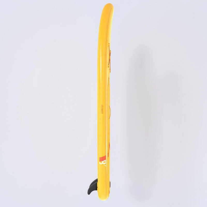 STAND UP PADDLE GONFLABLE DEBUTANT COMPACT S BLANC - JAUNE â Image 10